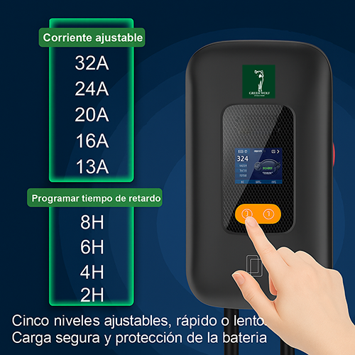 EV cargador 8-32A 7.6KW 11KW 22KW 3 fases thumbnail