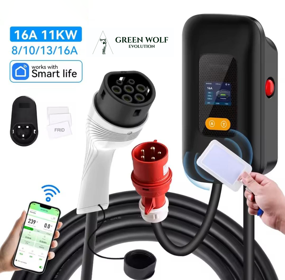 EV cargador 8-32A 7.6KW 11KW 22KW 3 fases thumbnail