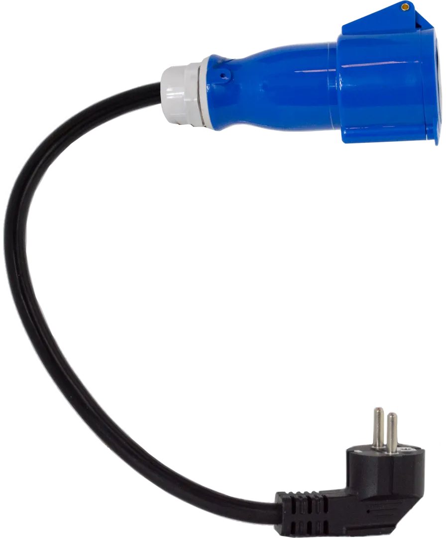 Cable conector adaptador Schuko para cargador EV thumbnail