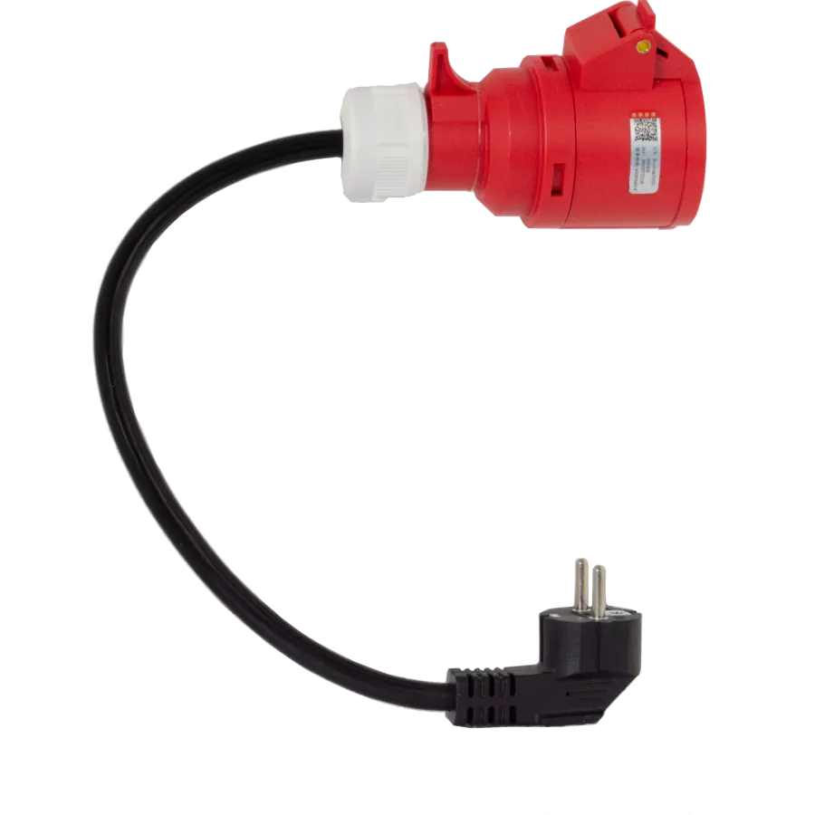 Cable conector adaptador Schuko para cargador EV thumbnail