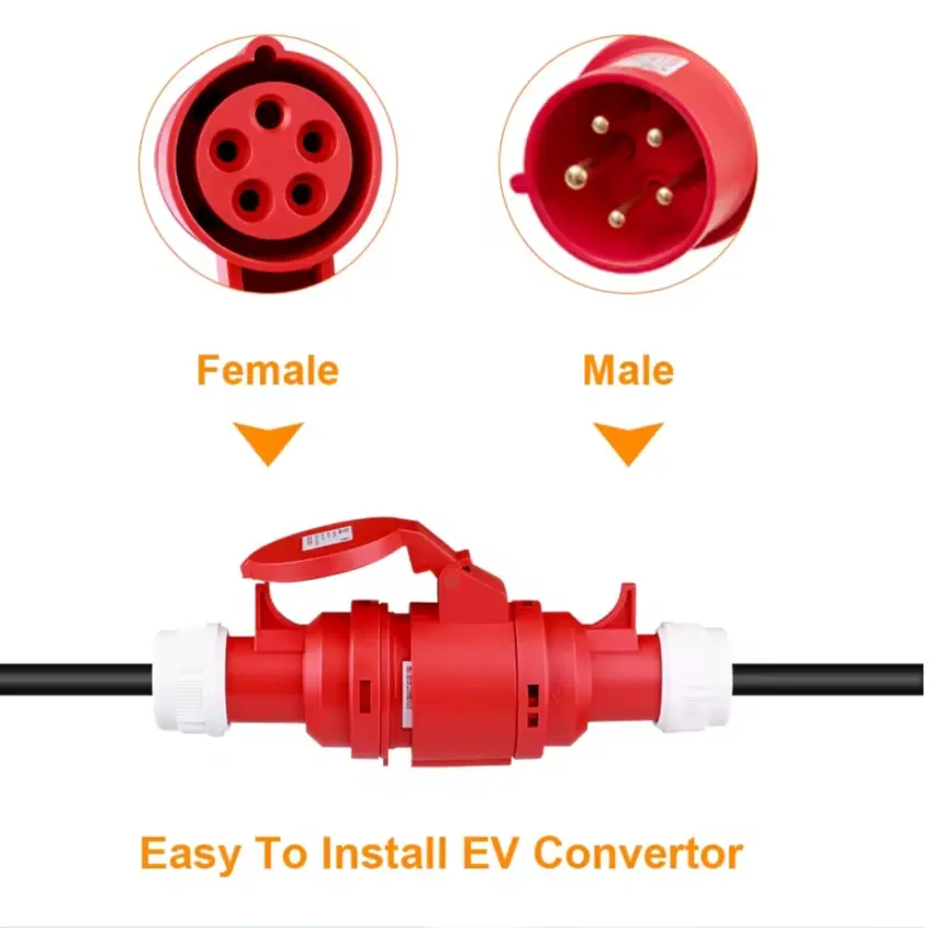 Cable conector adaptador Schuko para cargador EV thumbnail