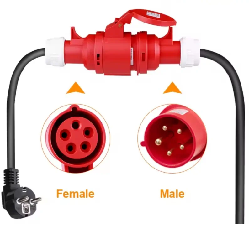 Cable conector adaptador Schuko para cargador EV thumbnail